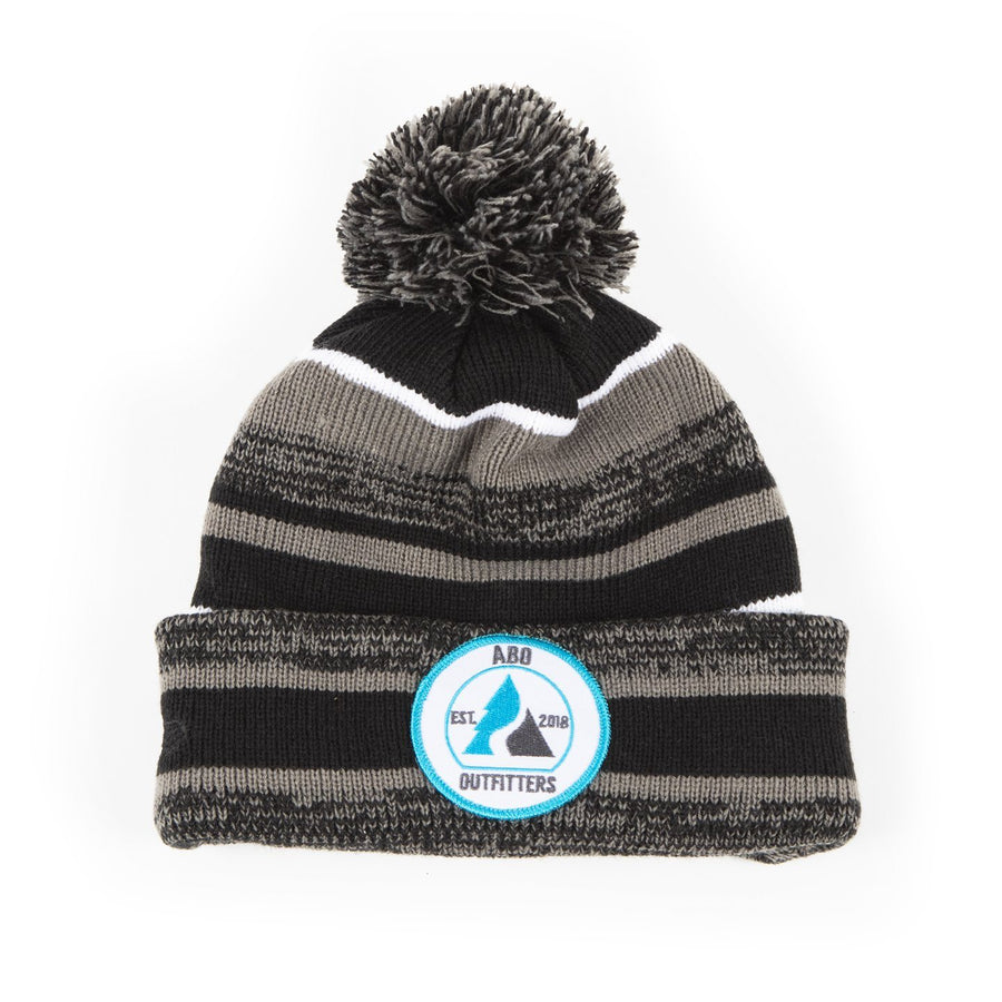 ABO Outfitters Patch Winter Beanie Blue/White - ABO Outfitters